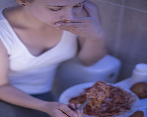 Anorexia, problemas de conducta